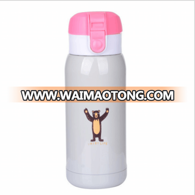 18/8 double wall stainless steel insulated thermos vacuum flask heat transfer for kids