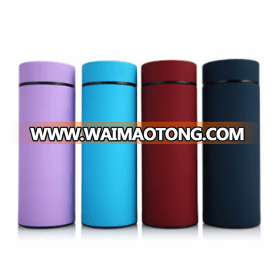 Colorful double wall thermos insulated stainless steel bottle vacuum flask