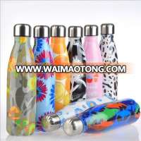 Custom high grade double wall stainless insulated thermal steel vacuum flask