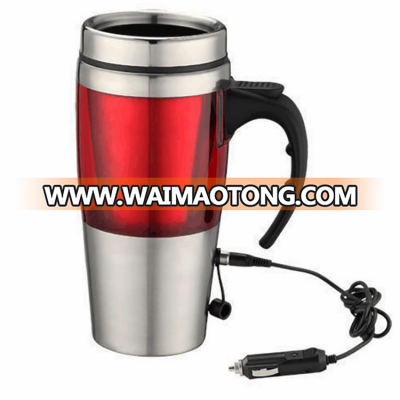 160z stainless steel electric heating mug for car