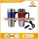 USB electric heating mug for cars steel travel mug