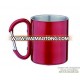 Stainless Steel Travel Mug With Hook Handle,Coffee Mug With Hook Handle